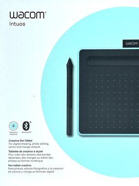 Wacom Intuos Small Bluetooth Graphics Tablet in Pistachio
